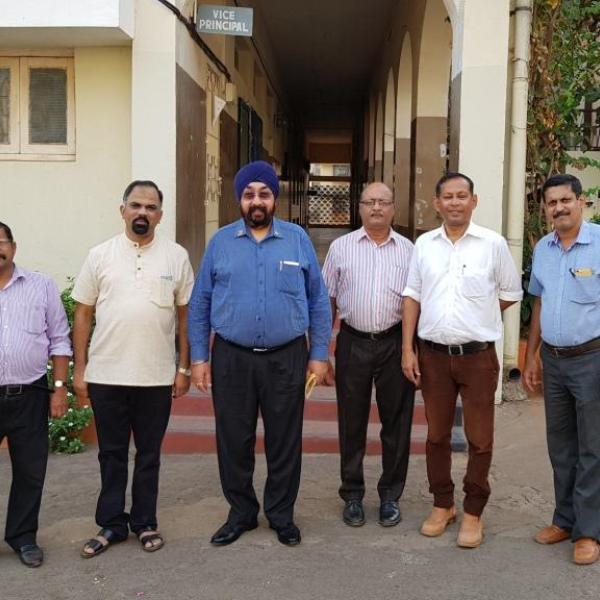 JAAI PRESIDENT VISITS GOA MEETS LESA JAAI India Jesuit Alumni