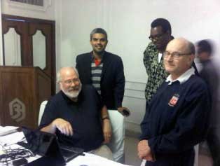 Mr Tom Bausch with Gov Council