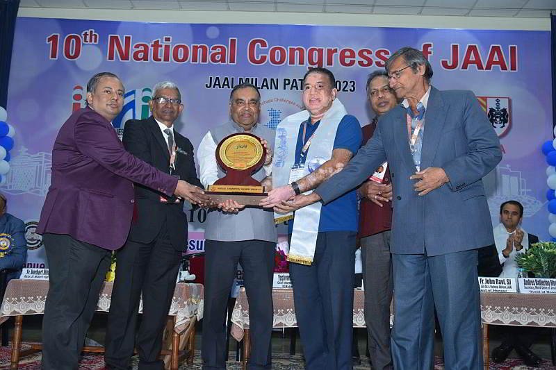 St. Joseph’s High School Alumni Association, Bengaluru won the Social Champion award.