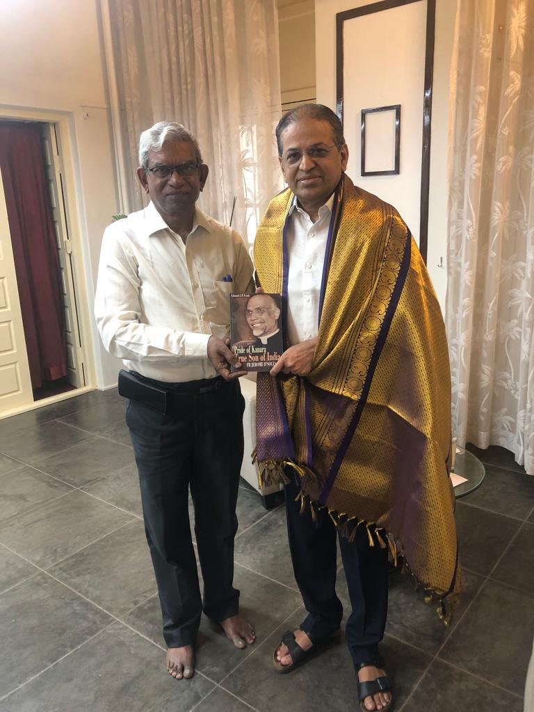 Rev.Dr.Pavulraj Michael SJ Rector of St.Joseph’s College, Trichy