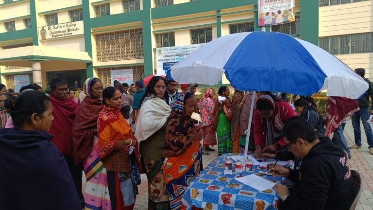 SXCCAA Mega Health & Eye Checkup Camp